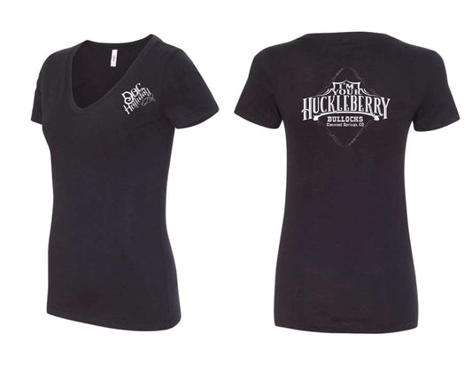 Doc Holliday Ladies Short Sleeve V-Neck T-Shirt