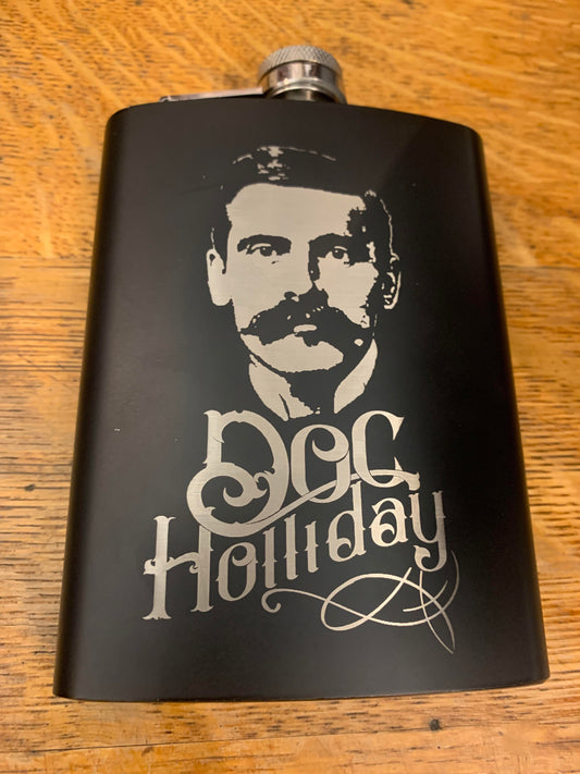 Doc Holliday Flask