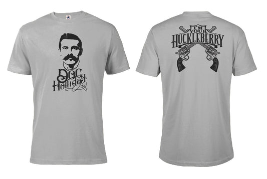 Doc Holliday Short-Sleeve T-Shirt - Grey