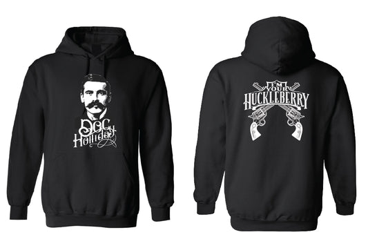 Doc Holliday "I'm Your Huckleberry" Sweatshirt - Black